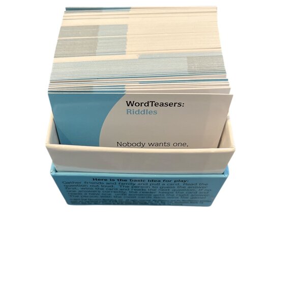 COPY - GAME Riddles Brain Teasers for the Whole Family Ages 7+ - Picture 6 of 6